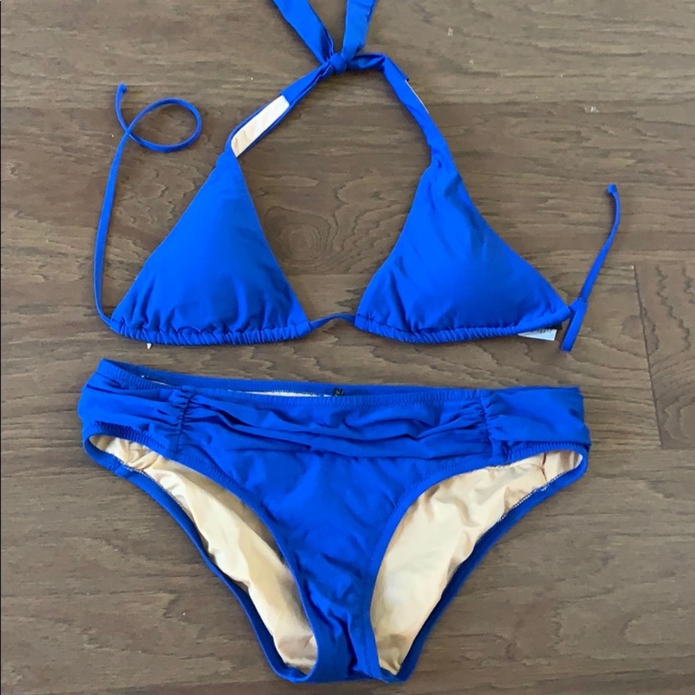 Jcrew blue swimsuit